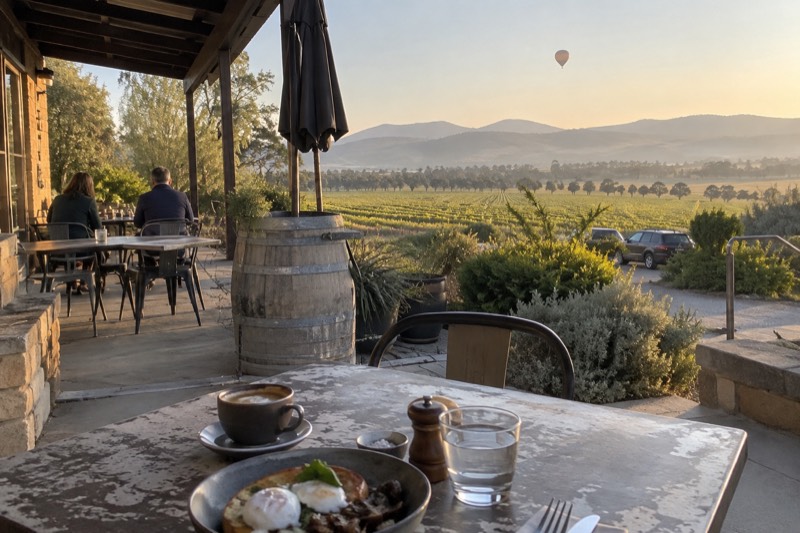 Balloon Flight Plus Winery Breakfast